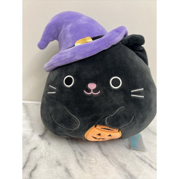 Squishmallows Calio & Calio Black Cat Flip A Mallows 8" - Picture 1 of 11